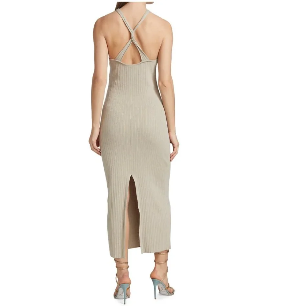 NEW $258 Bailey 44 Rylan Halter Sweater Dress, Size: Small - Picture 6 of 14